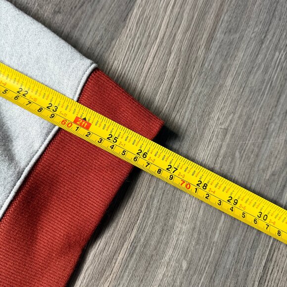 *NEW Vans Men's Rutland III Sweatshirt - Grey/Burnt Red - Picture 8 of 8